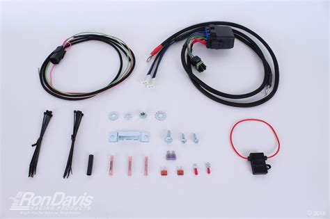 Dual Fan Relay Kit Efi Negative Efi Trigger Ron Davis Racing Products