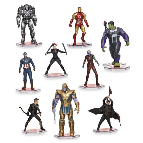 Buy Disney Store Official Avengers: Endgame Deluxe Figurine 10pce ...