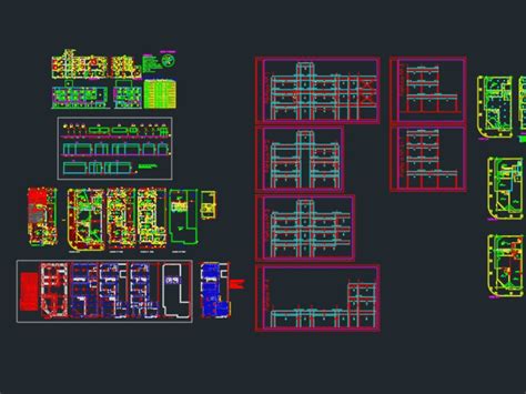 Edificio En Esquina En Autocad Descargar Cad Kb Bibliocad