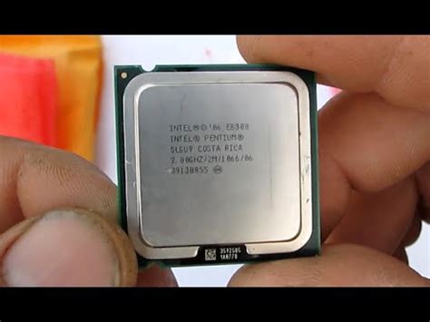 Процессор intel pentium e6300. Распаковка - YouTube