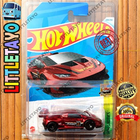 Hot Wheels Super Treasure Hunt Lamborghini Huracan LP 620 2 Super Trofeo Chase Car Limited