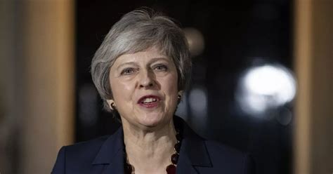 Theresa May Warns Mps To Back Brexit Plan Or Risk Not Leaving European