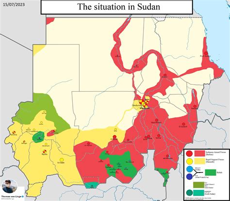 Thomas Van Linge On Twitter Sudan Map Update The Approximate