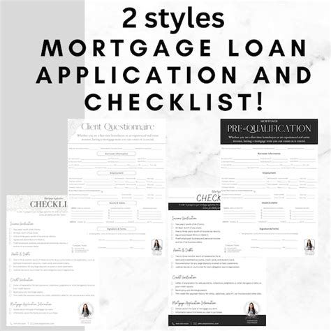 Loan Officer Checklist Etsy