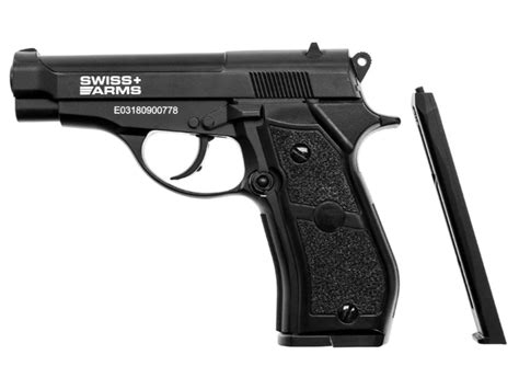 Buy Swiss Arms 4 5mm BB Pistol Realistic Construction ReplicaAirguns