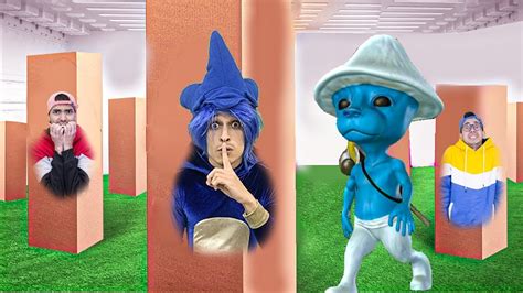 O SMURF CAT Da VIDA REAL Invadiu Minha CASA Esconde Esconde EXTREMO