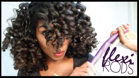 How To Cheat A Flexi Rod Set Easy Technique Heatless Curls