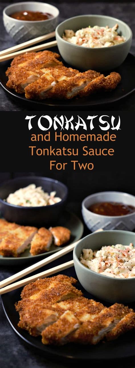 Pork Tonkatsu And Homemade Tonkatsu Sauce For Two 20 Min Zona Cooks