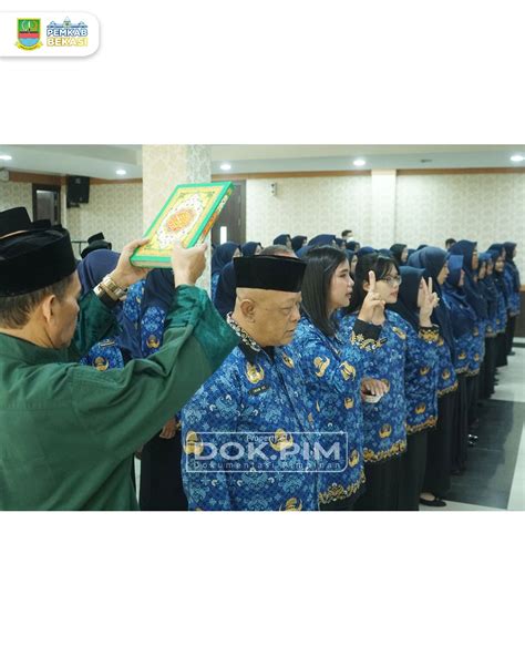 Pejabat Fungsional Di Lingkungan Pemkab Bekasi Resmi Dilantik