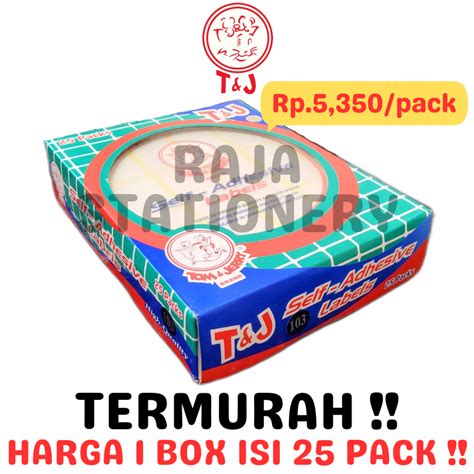 Jual Label Tom And Jerry Sticker Tom And Jerry Label Tempel Putih 97 99