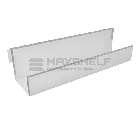 Cm Acrylic Extra Shelf Slatwall Max Shelf Retail Equipment Solutions