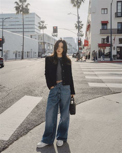 Hot Fashion Blogger C Ng Ch Ph I Qu N Ng R Ng Theo C Ch N Y M B O Ch T M Ai C Ng S N