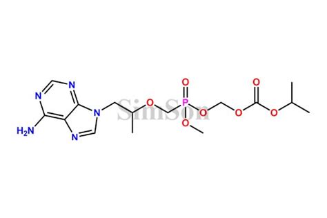 Mono Poc Methyl Tenofovir Mixture Of Diastereomers Cas No