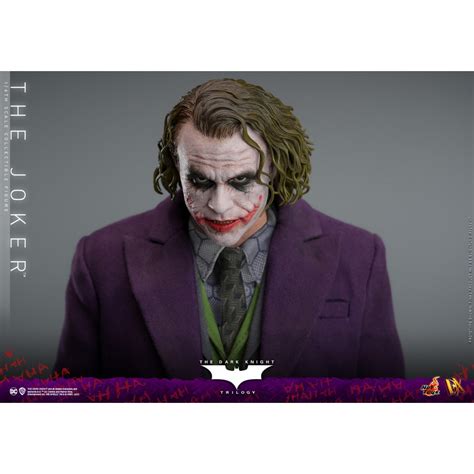 Hot Toys DC Comics The Dark Knight The Joker Movie Masterpiece 1 6 Figurine