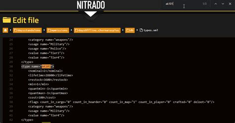 Dayz Loot Xml Server Guide Nitrado