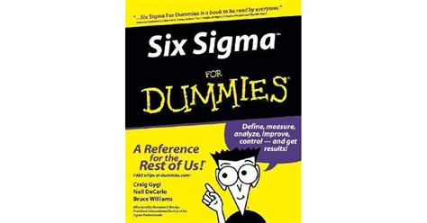 Six Sigma For Dummies By Craig Gygi