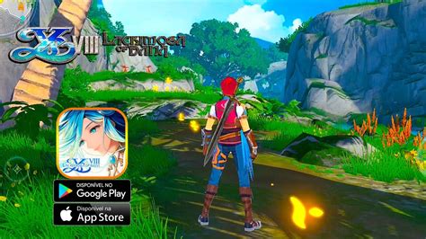 Ys Viii Mobile Cbt Android Ios Gameplay Youtube