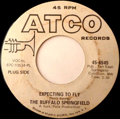 The Buffalo Springfield Expecting To Fly 1968 Plastic Products