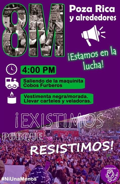 Feministas Poza Rica Convocan A Mujeres A La Marcha Del De Marzo