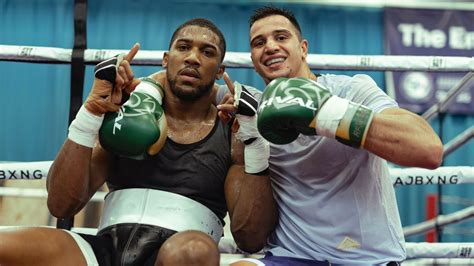 Anthony Joshua’s Sparring Partners Chosen By David Kd Ghansa How Were Southpaws Selected For