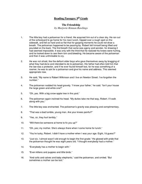 Free Th Grade Worksheets