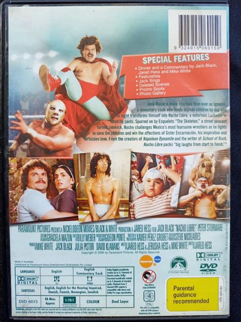 Dvd Nacho Libre Hobbies Toys Music Media Cds Dvds On Carousell