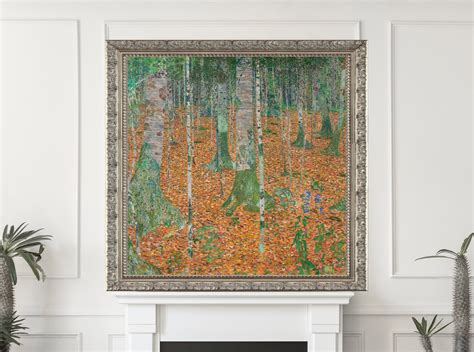 Gustav Klimt, Birch Forest – GalleryThane