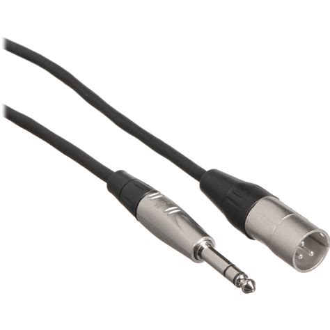 Hosa Technology Balanced Trs Male To Pin Xlr Male Hsx