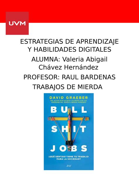 Trabajos De Mierda Estrategias De Aprendizaje Y Habilidades Digitales