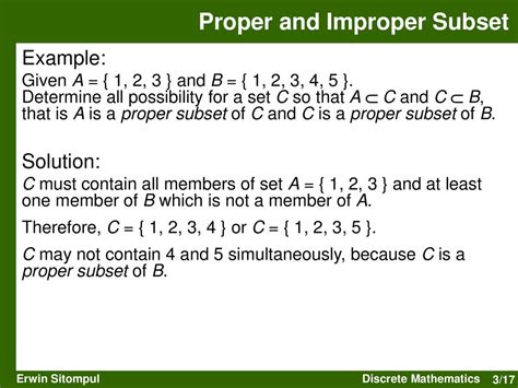 Discrete Mathematics Dr.-Ing. Erwin Sitompul - ppt download 