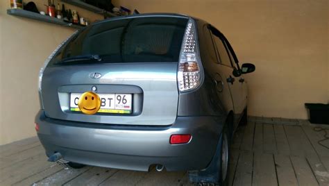 Задняя оптика — Lada Калина Хэтчбек (1G), 1,6 л, 2009 года | тюнинг ...