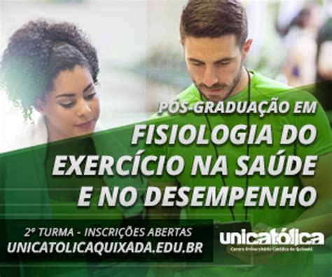 Unicat Lica Lan A P S Gradua O Em Fisiologia Do Exerc Cio Na Sa De E