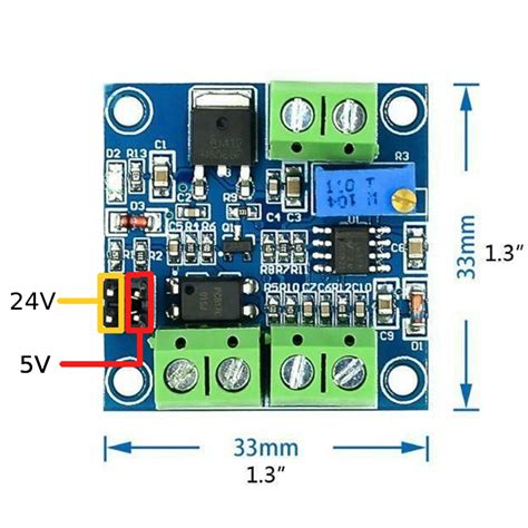 Pwm To Voltage Converter Module 0100 To 010v