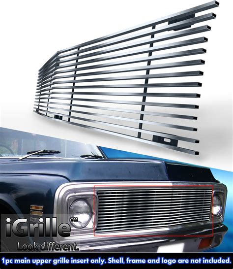 304 Stainless Steel Billet Grille Fits 1969 72 Chevy Ck Pickup