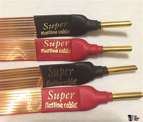 Nordost Super Flatline Bi Wire Speaker Cables 3m 10ft Banana To