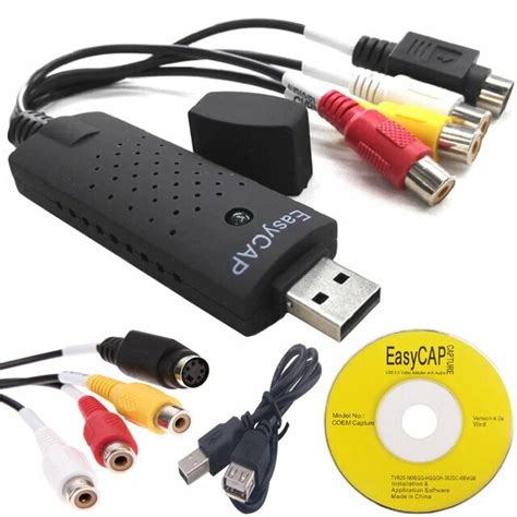 Easycap Pro Usb Video Capture Card Tv Dvd Vhs Price In Pakistan