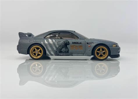 Hot Wheels Nissan Skyline R Godzilla Custom Wheel Swap Etsy Canada