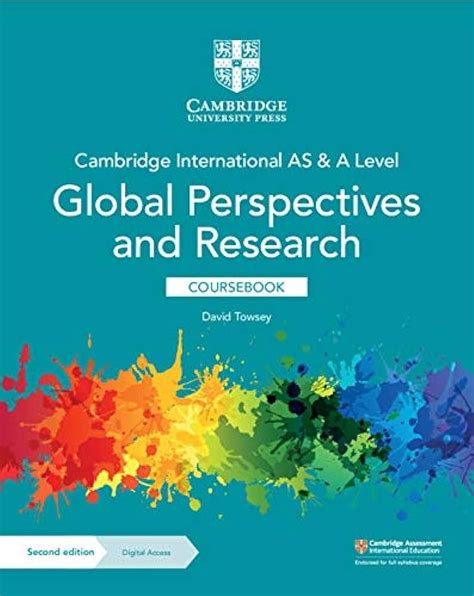 Sách Cambridge International AS A Level Global Perspectives