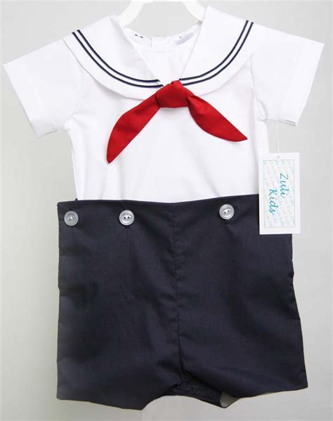 Baby Boy Clothes Baby Boy Sailor Outfit Sailor Suit Sailor | Etsy