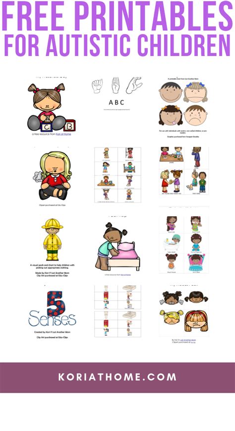 Free Worksheets For Students With Autism Worksheet24