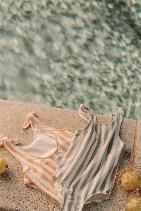 Studio Boheme Swimsuit Stripe Nude Bobby En Beer