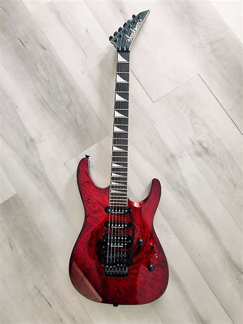 Jackson Pro Series Dk2 Dinky Crimson Swirl Japan Reverb