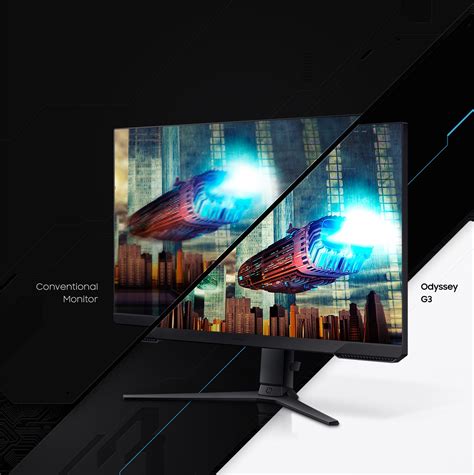 Игровой монитор Samsung, 24"/27", Odyssey G3, FullHD, 144 Гц купить по ...