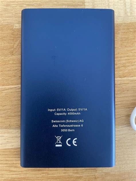 Swisscom Powerbank Mah Input V A Output V A Kaufen