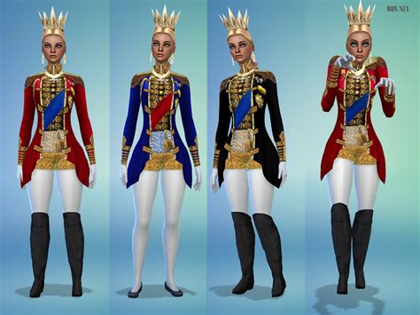 The Sims Resource Bruxel Queen Long Jacket