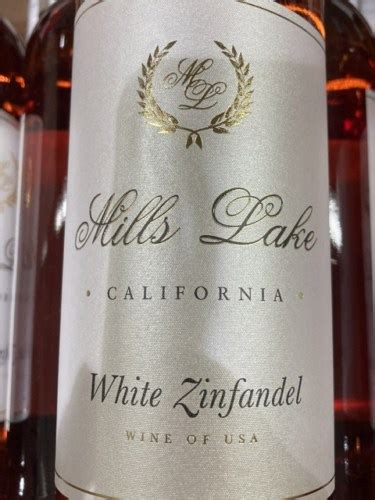 Mills Lake White Zinfandel Vivino Us