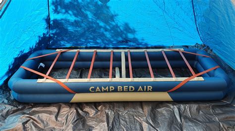 Кровать для кемпинга надувная 1 местная 70 см camp bed air quechua - фото