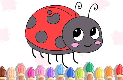 Lovely Ladybug Coloring Adventure Game - SplashLearn