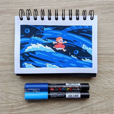 Cool Cartoon Drawings Pen Art Drawings Marker Drawing Marker Art