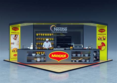 Nestle Professional Booth 2017 On Behance